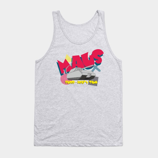 Super-heavy German MAUS tank Tank Top by FAawRay